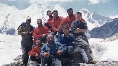 La montagna scintillante Gasherbrum IV